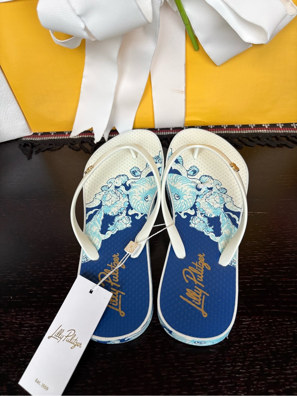 Lilly Pulitzer Flip Flops
